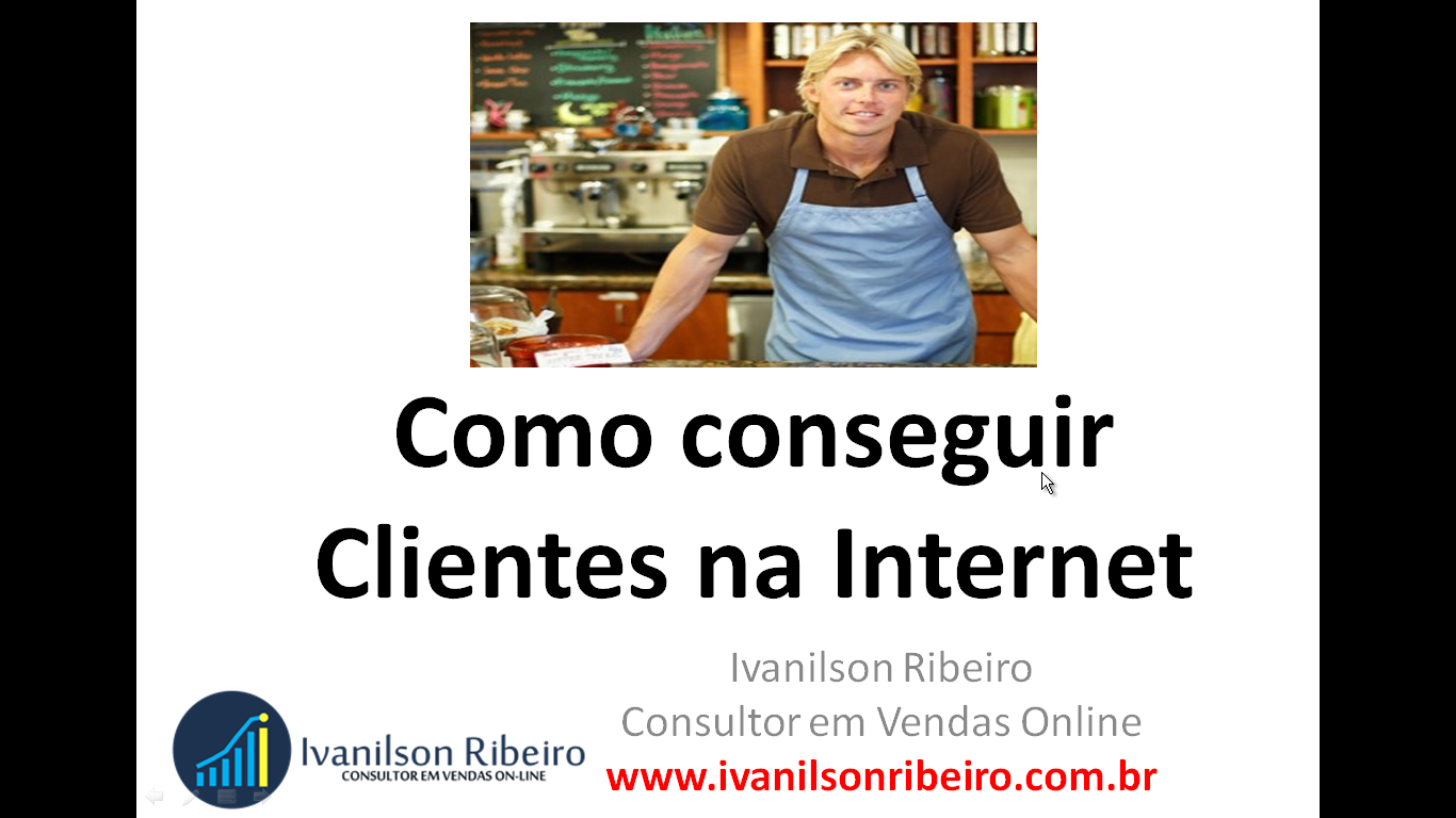 Como Consegui Clientes na Internet