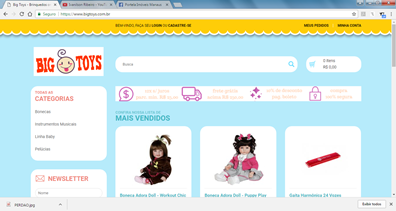 ANALISE E-COMMERCE BIGTOYS